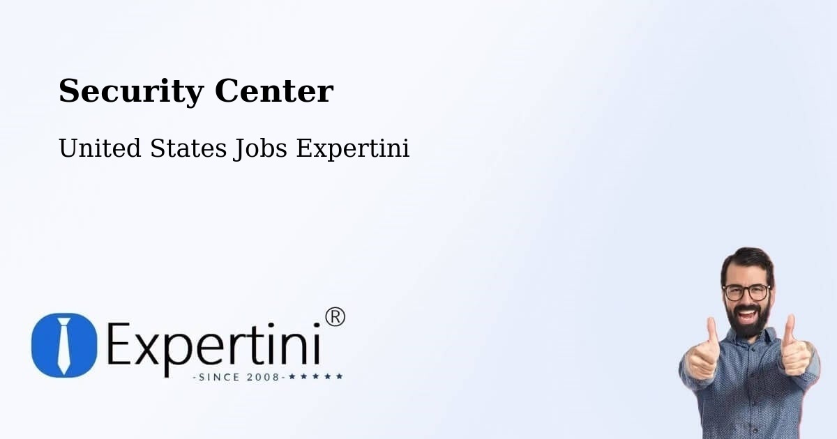 Security Center - United States Jobs Expertini